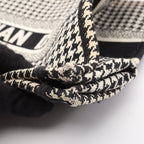 Dior Book Tote · Houndstooth · Canvas