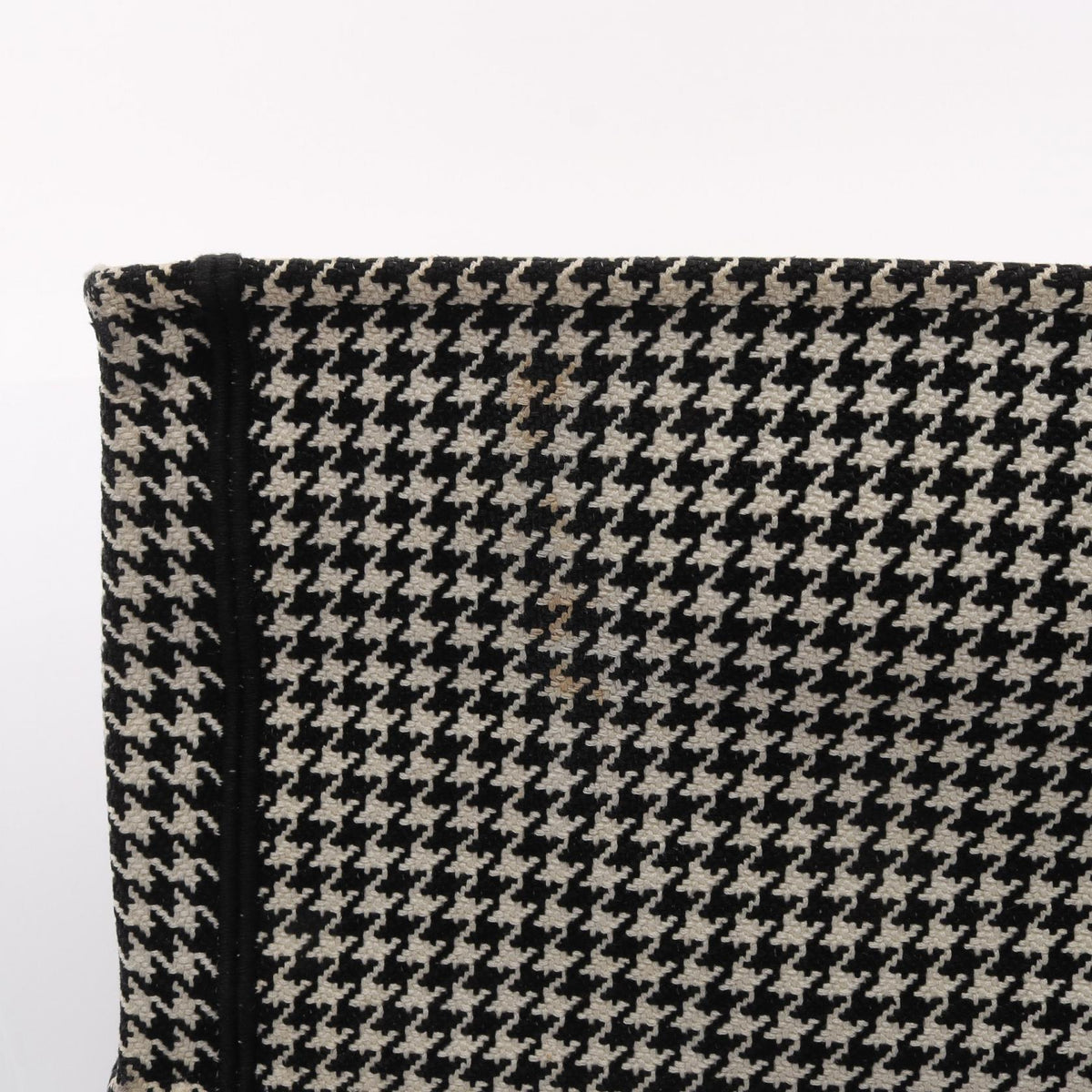 Dior Book Tote · Houndstooth · Canvas