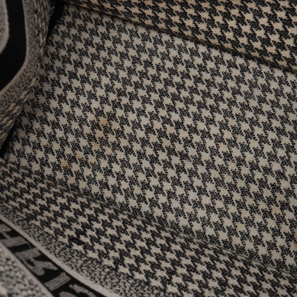 Dior Book Tote · Houndstooth · Canvas