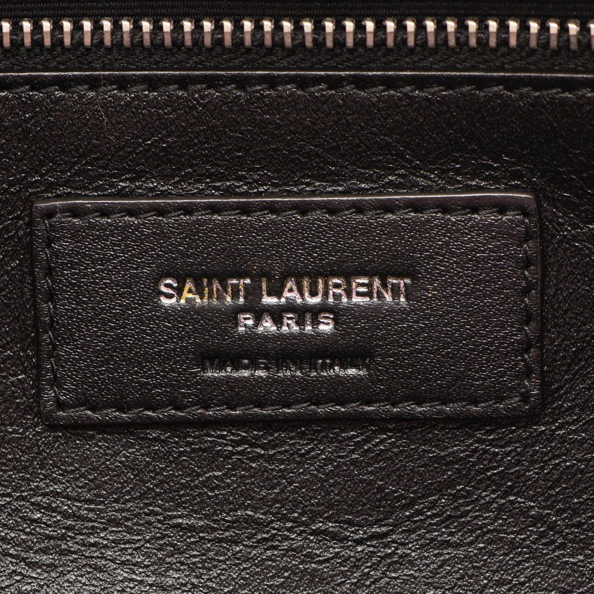 Saint Laurent YSL Clutch · Leather