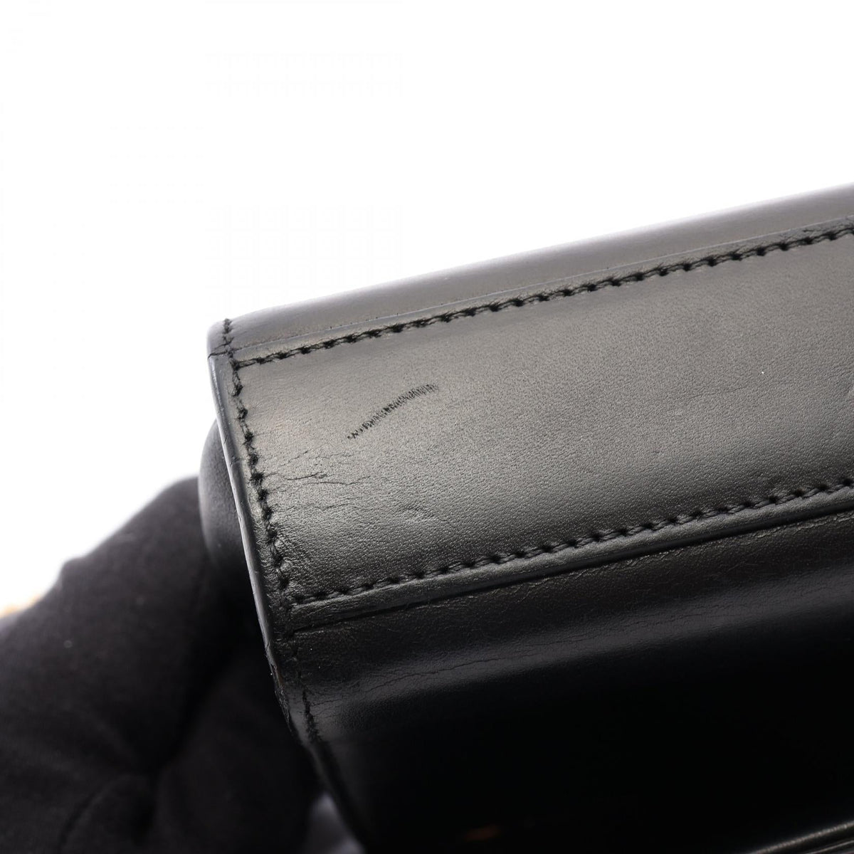 Saint Laurent Kate · Monogram Leather