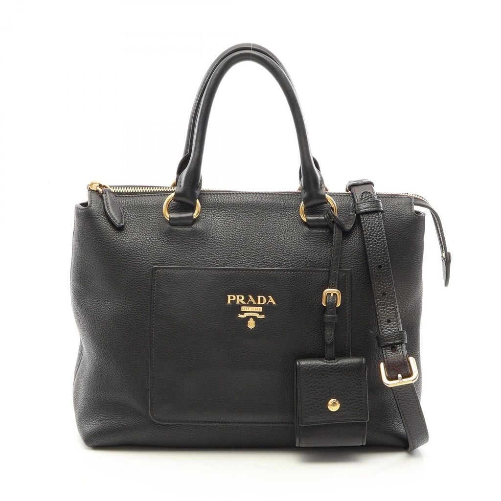 Prada 2-Way Satchel · Leather