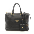 Prada 2-Way Satchel · Leather