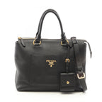 Prada 2-Way Satchel · Leather