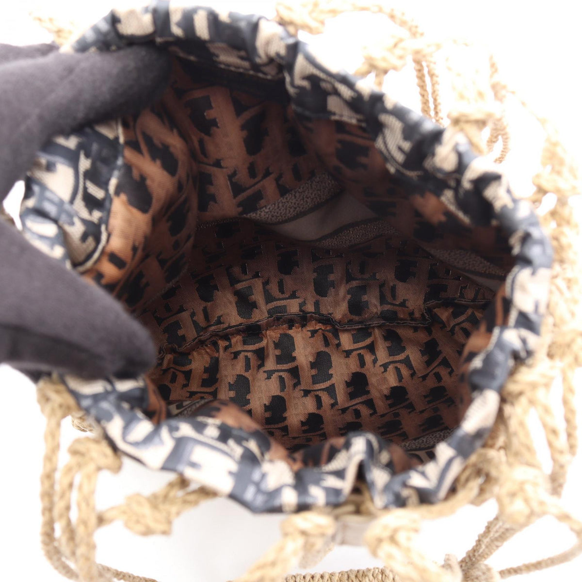 DIOR Oblique · Nylon Shoulder Bag