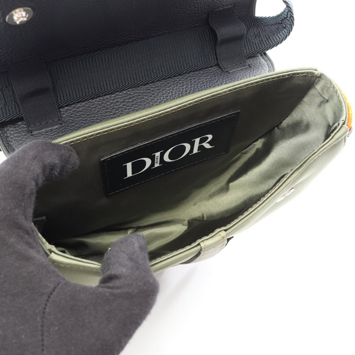Dior x Sacai Saddle Bag