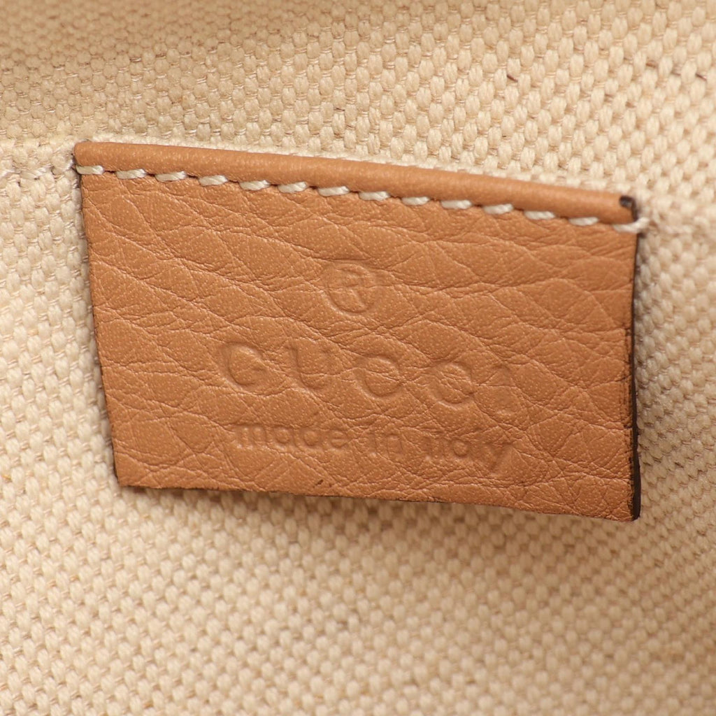 GUCCI Bamboo Rucksack · Leather