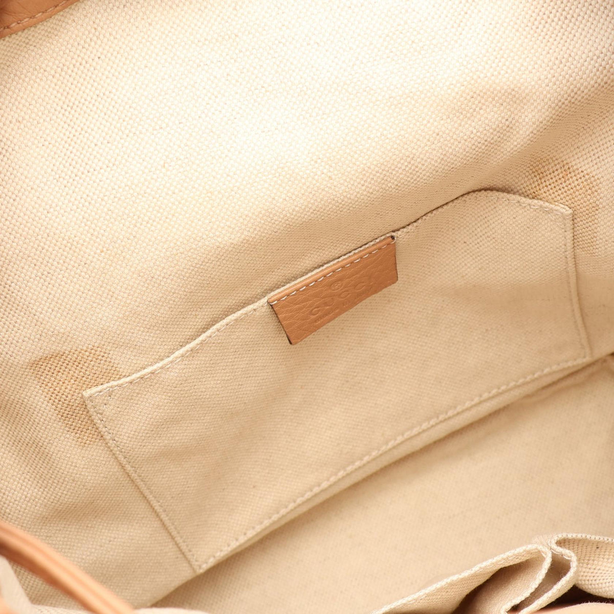 GUCCI Bamboo Rucksack · Leather
