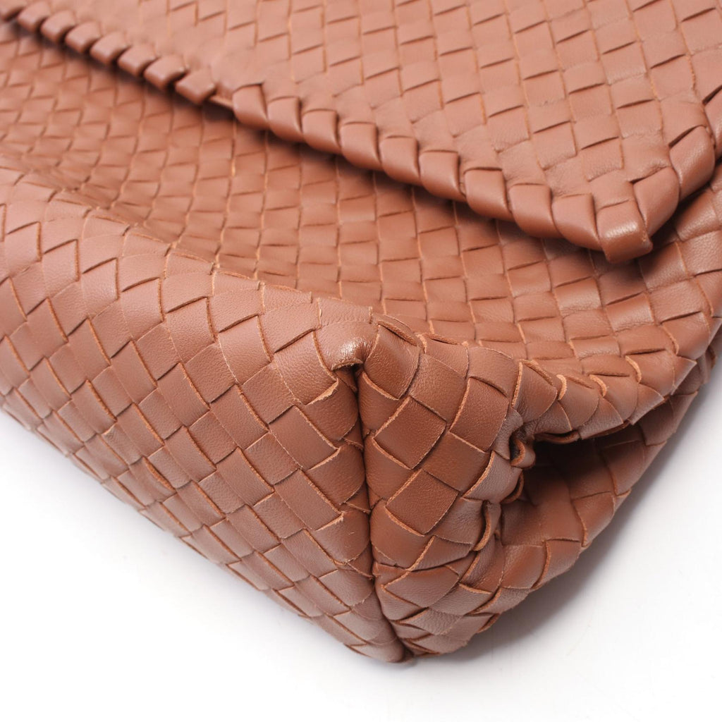 Bottega Veneta Olympia · Intrecciato · Lamb