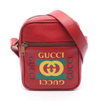 Gucci Print · Leather Shoulder Bag
