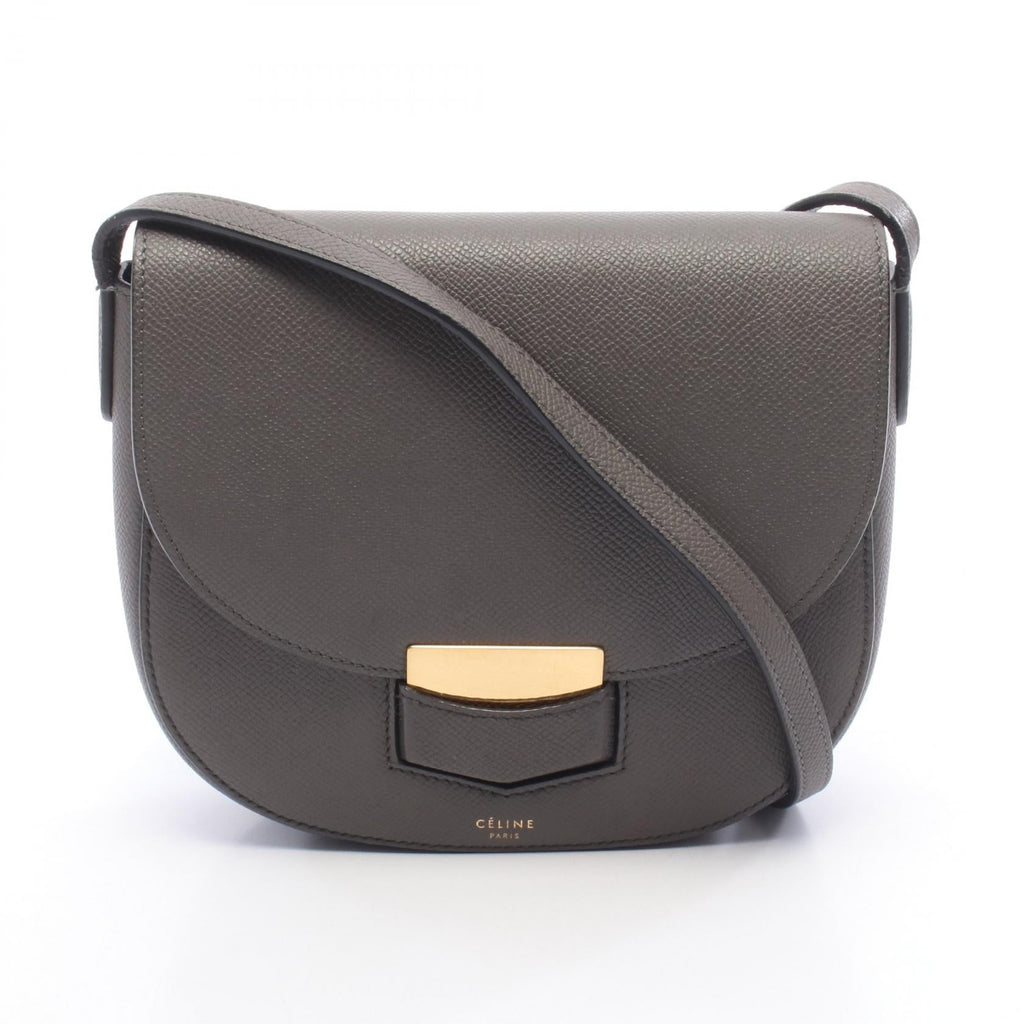 Celine Small Trotter Shoulder Bag · Leather