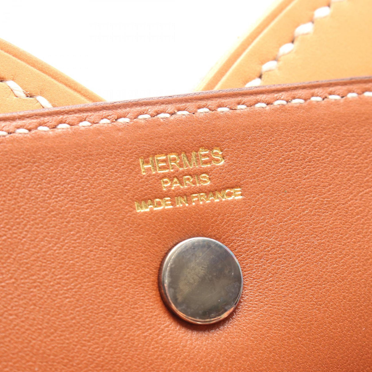 Hermès Vintage · Leather Handle Bag