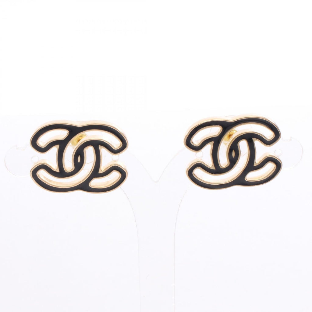 Chanel COCO Mark · Gold Plated Earrings