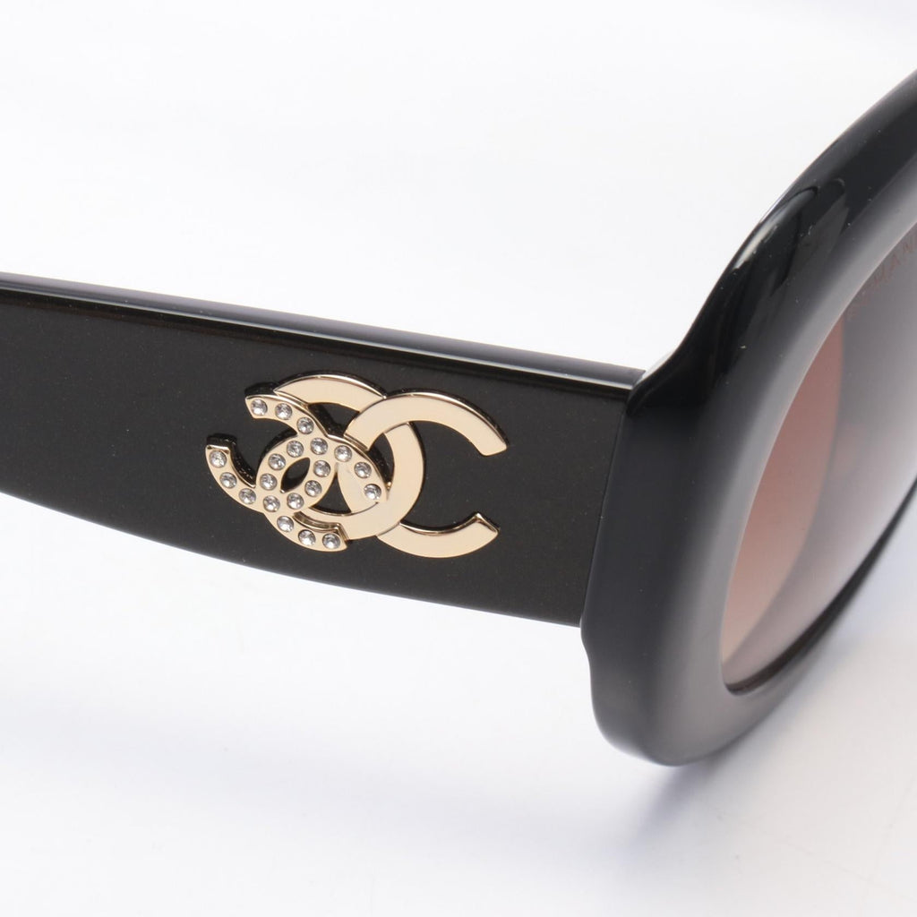 Chanel · CC Sunglasses · Rhinestone Detail