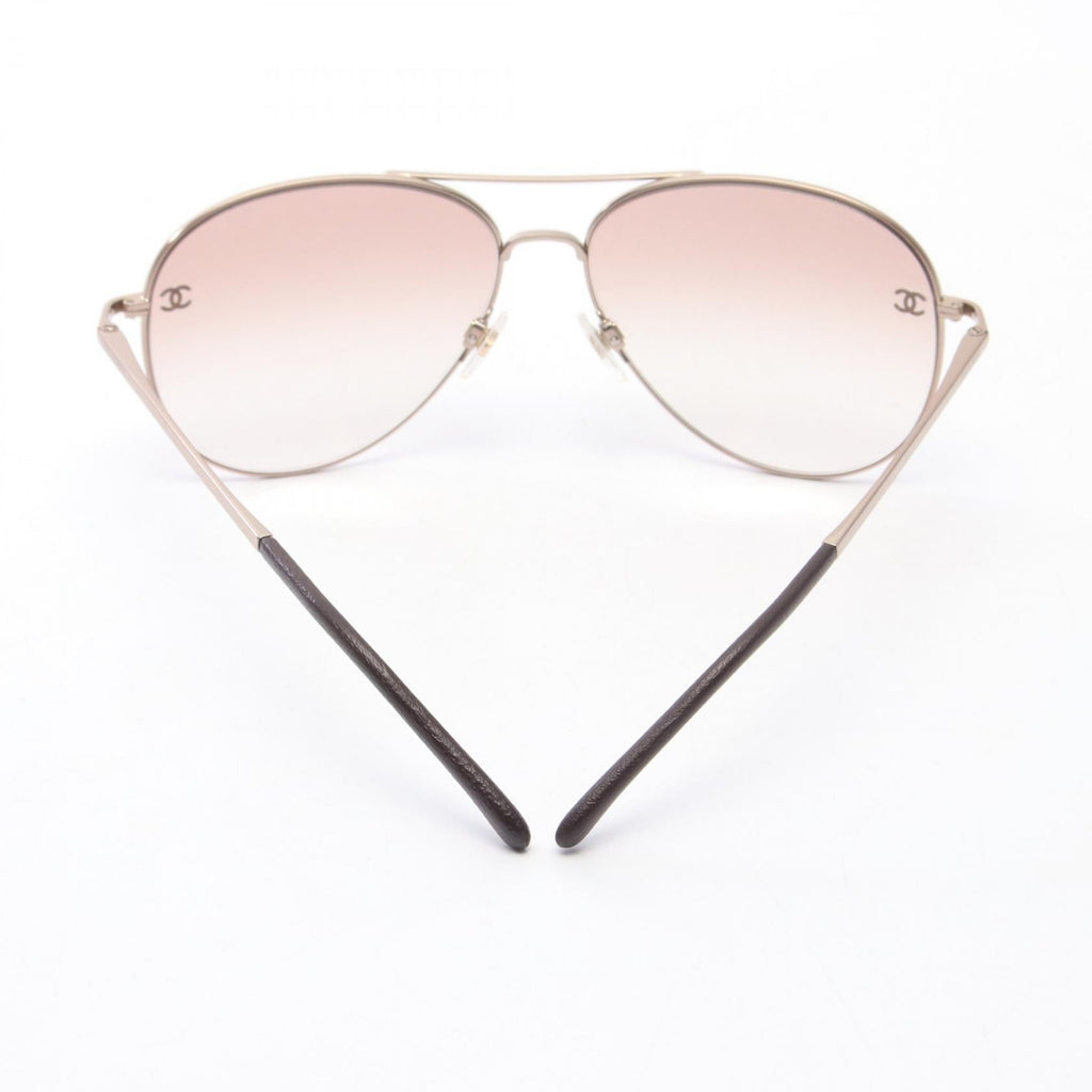 CHANEL CC Sunglasses · Gold Plated