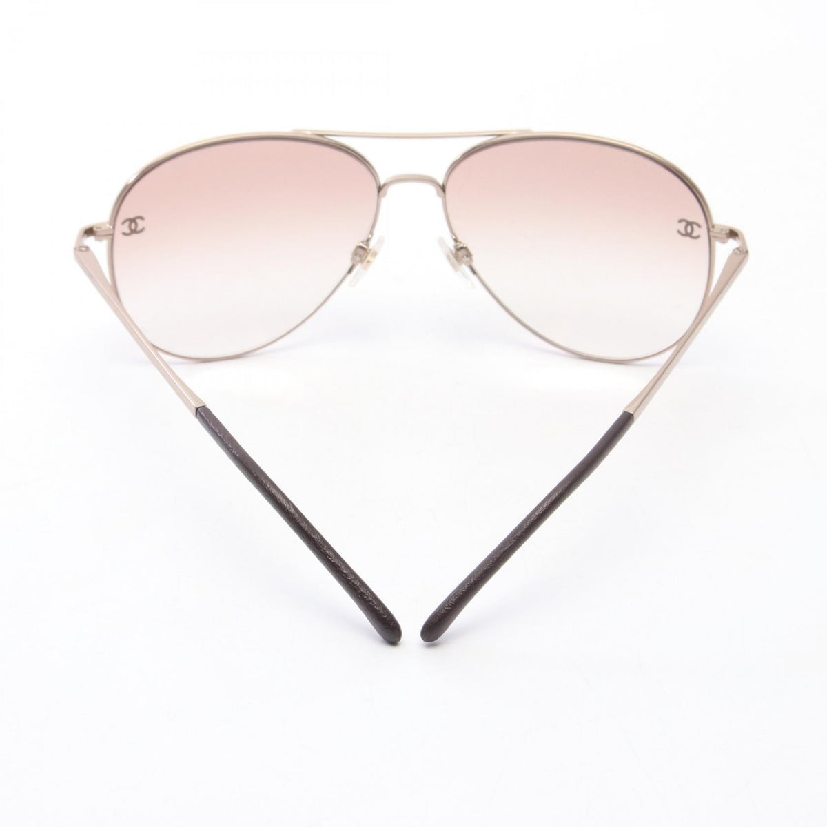 CHANEL CC Sunglasses · Gold Plated