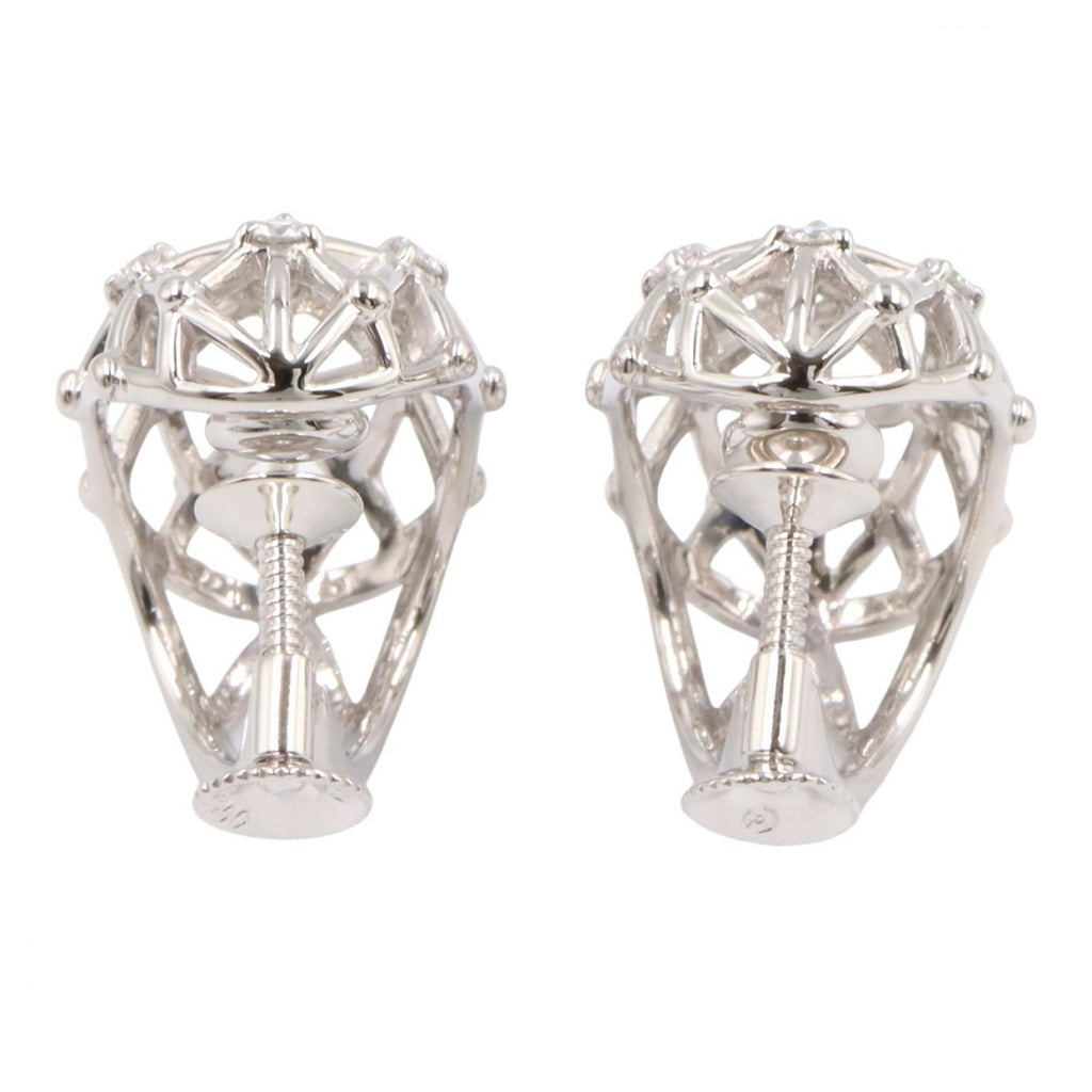 TASAKI · Platinum Diamond Earrings