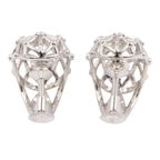 TASAKI · Platinum Diamond Earrings