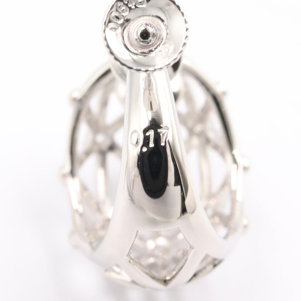 TASAKI · Platinum Diamond Earrings