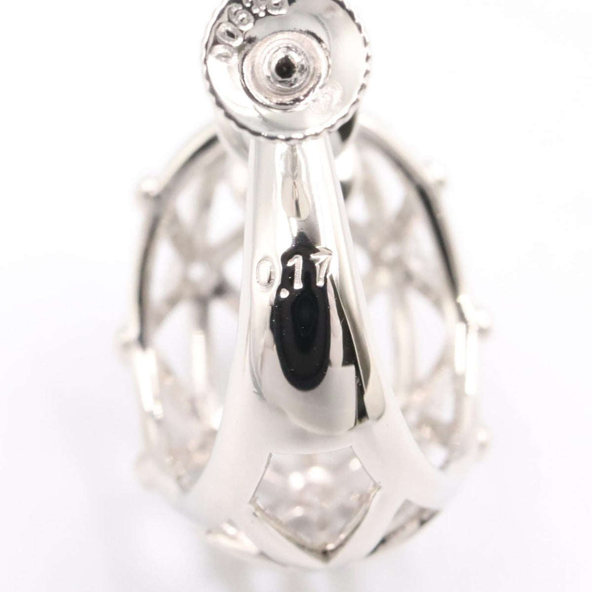 TASAKI · Platinum Diamond Earrings