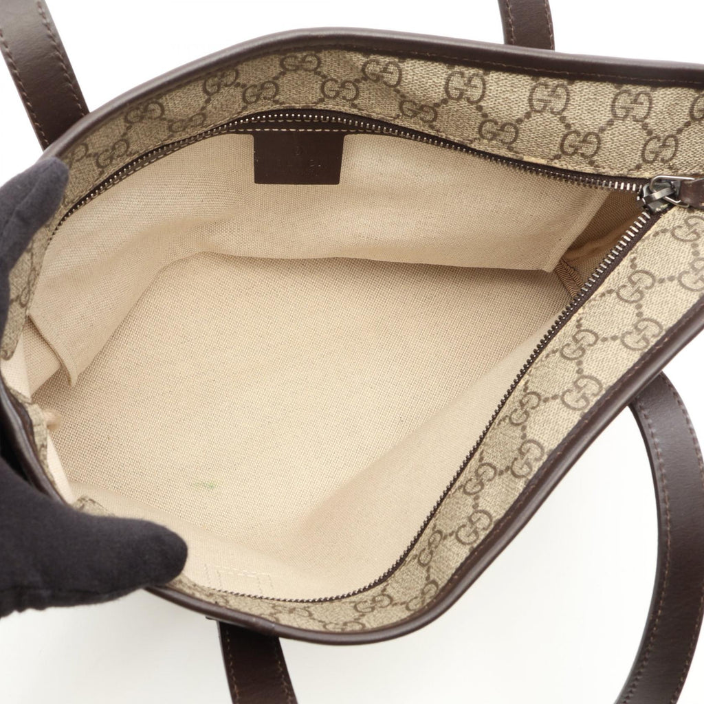 Gucci GG Supreme Tote · Coated Canvas