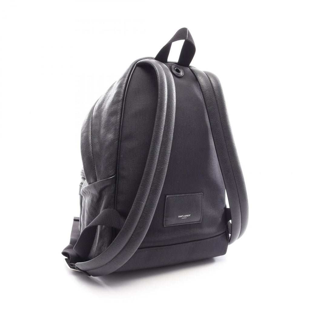 Saint Laurent Sac City · Leather Canvas