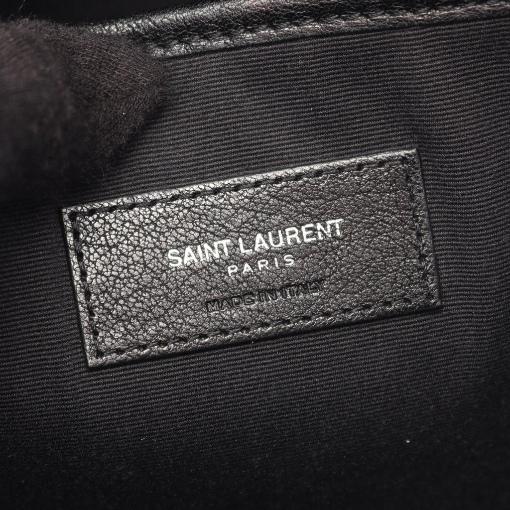 Saint Laurent Sac City · Leather Canvas