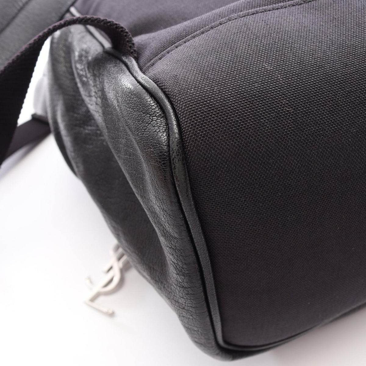 Saint Laurent Sac City · Leather Canvas