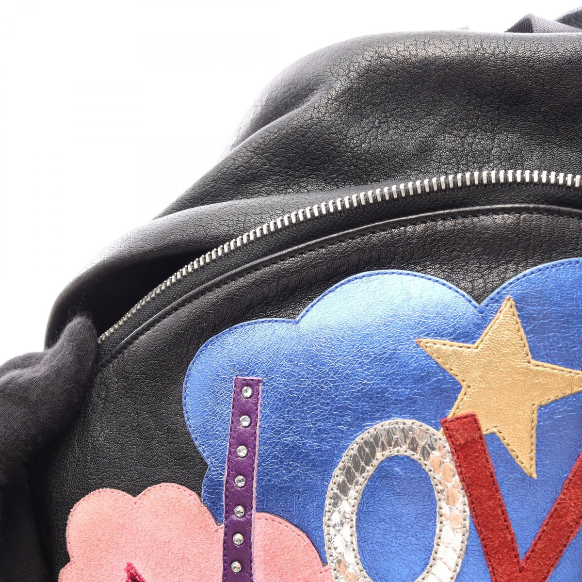 Saint Laurent Sac City · Leather Canvas
