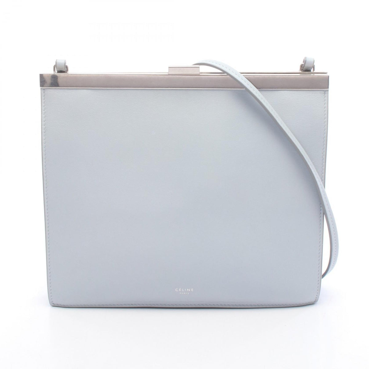 Celine Clasp Mini · Leather Shoulder Bag