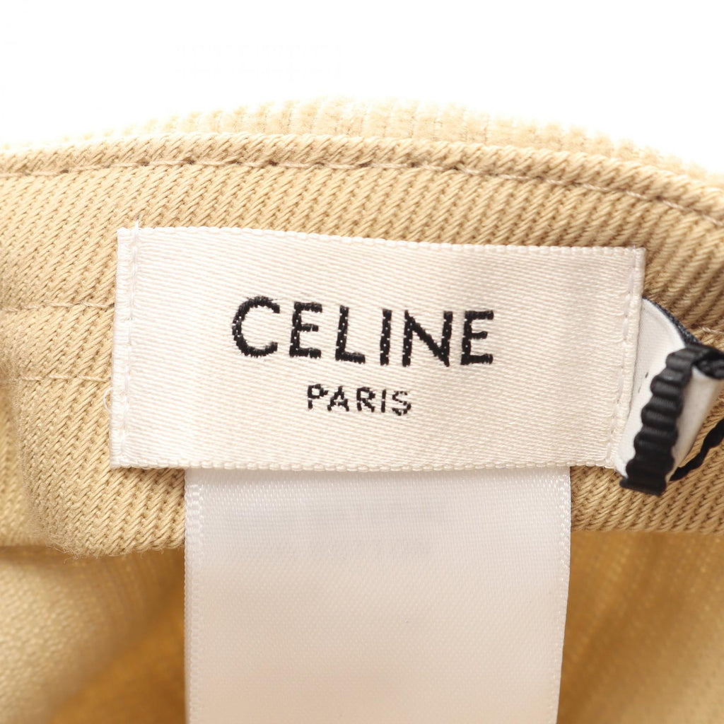 CELINE Triomphe Richelieu · Corduroy Cap