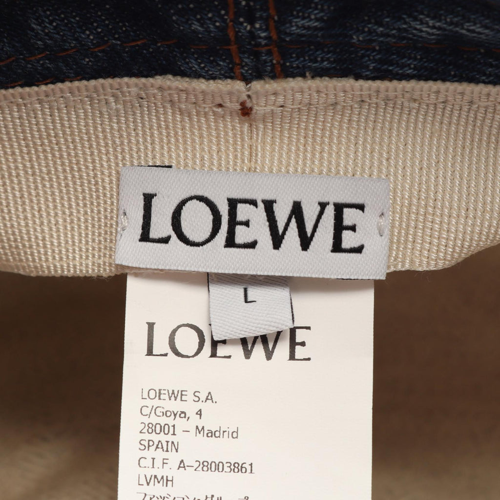 LOEWE Bucket Hat · Denim