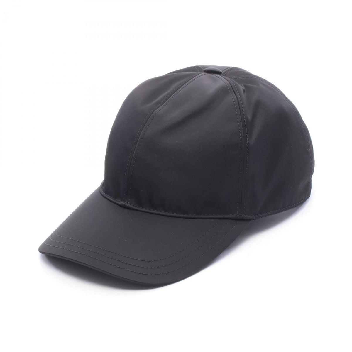 PRADA Re Nylon Triangle Logo Cap