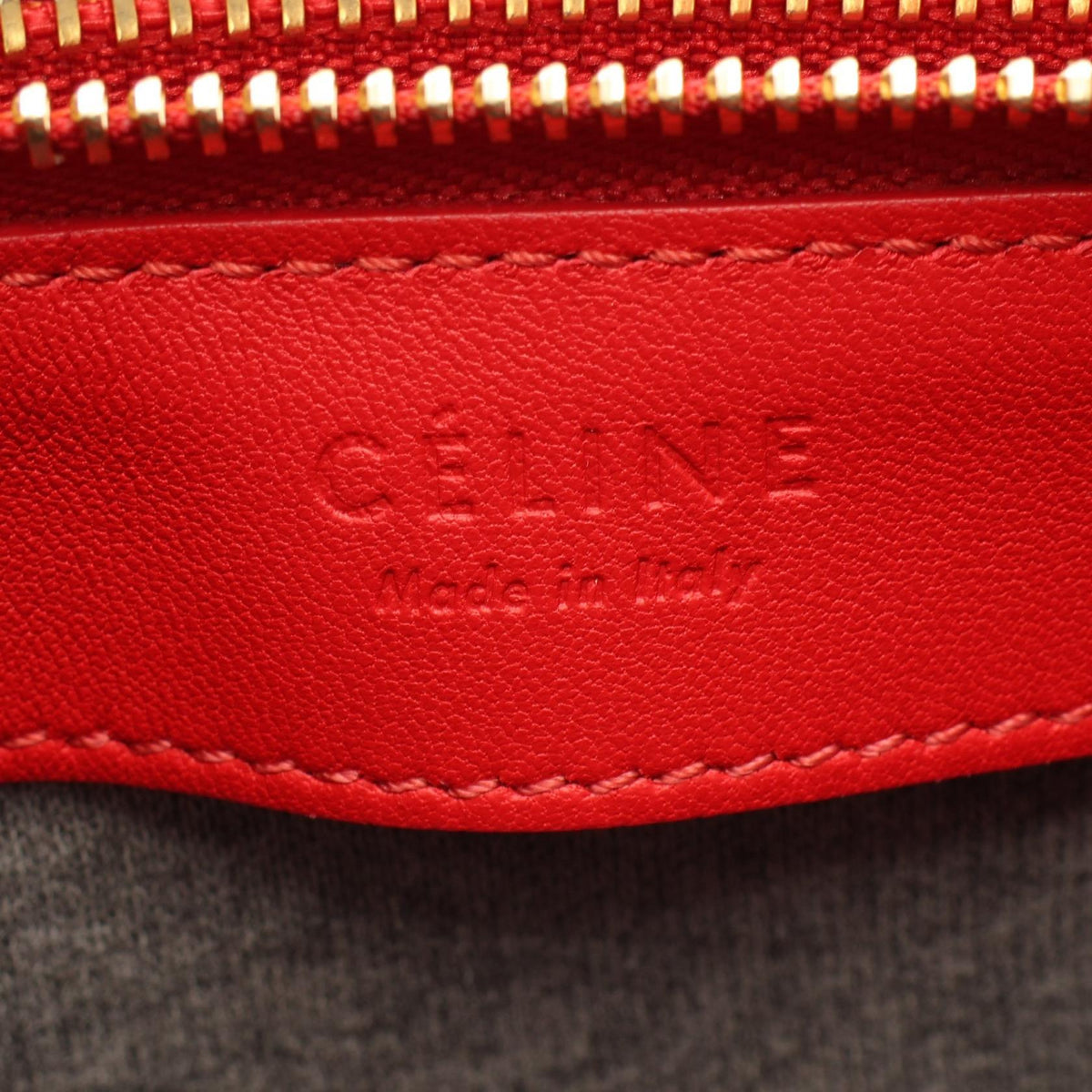 CELINE Trio Small · Leather