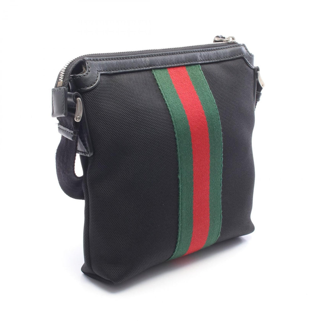 Gucci Web Stripe · Flat Messenger