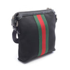 Gucci Web Stripe · Flat Messenger