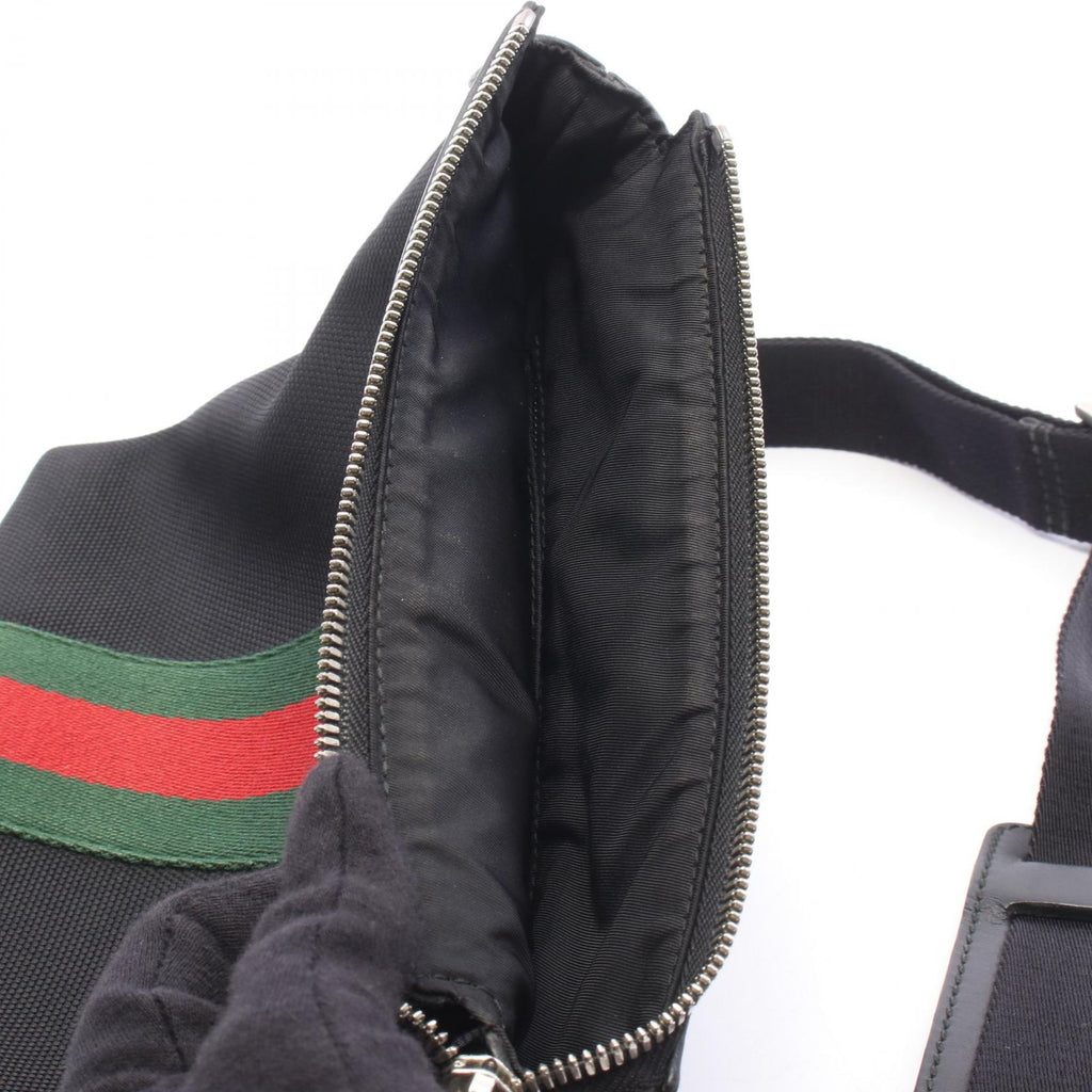 Gucci Web Stripe · Flat Messenger