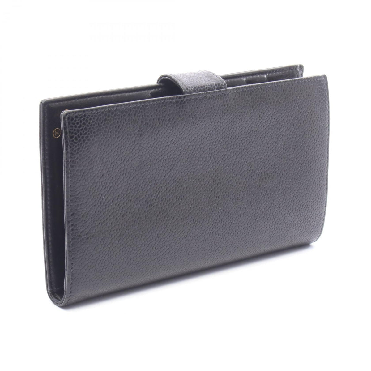 Chanel Coco · Calfskin Wallet · Gold Hardware