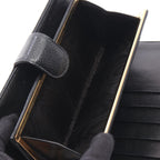 Chanel Coco · Calfskin Wallet · Gold Hardware