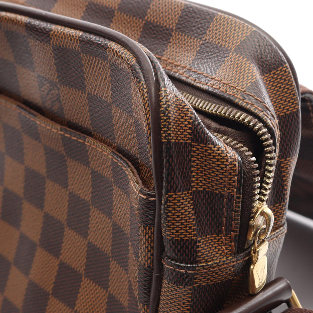 Louis Vuitton Shelton MM · Damier Ebene