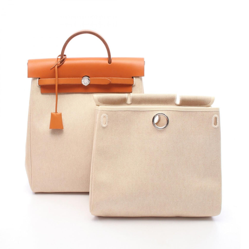 Hermès Herbag Ado PM · Toile H