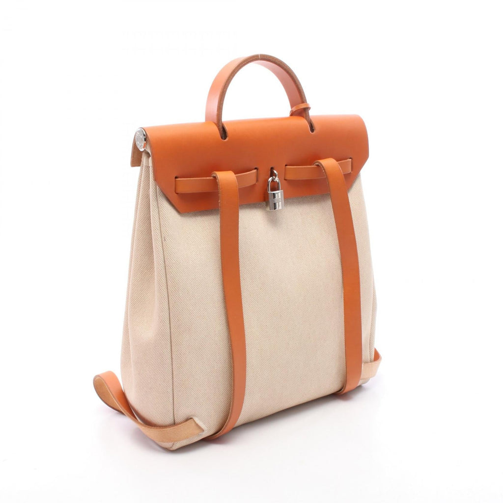 Hermès Herbag Ado PM · Toile H