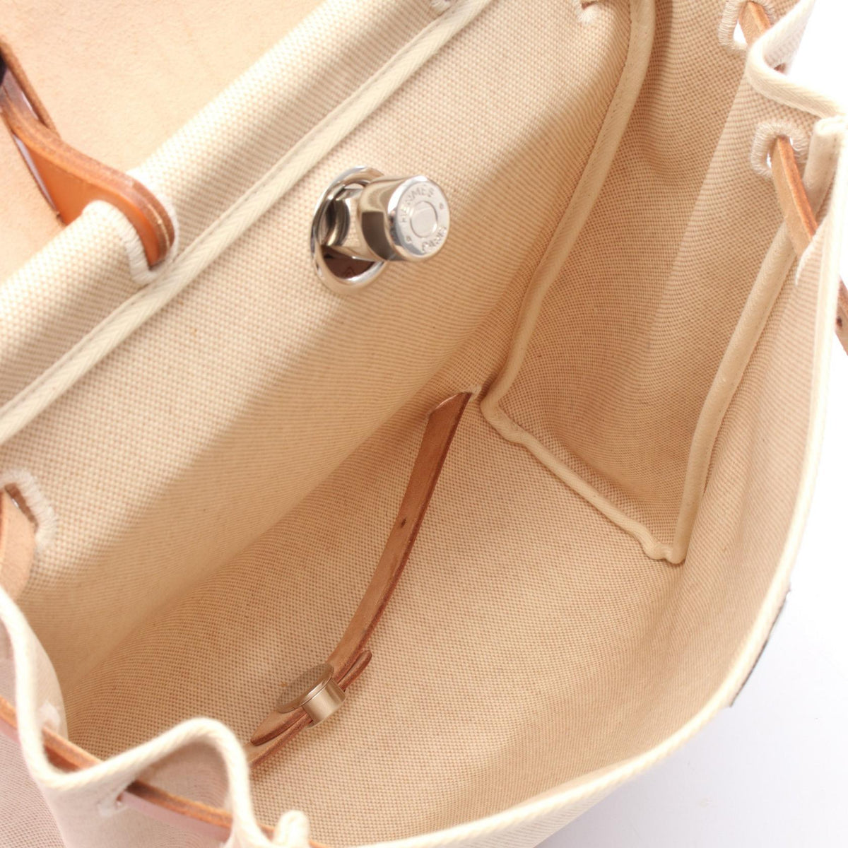Hermès Herbag Ado PM · Toile H
