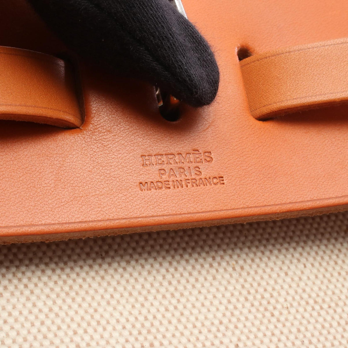 Hermès Herbag Ado PM · Toile H