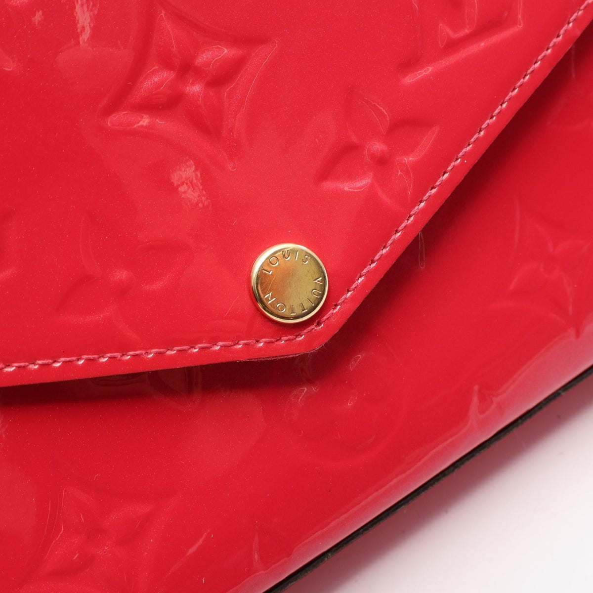 Louis Vuitton Pochette Felicie · Monogram Vernis