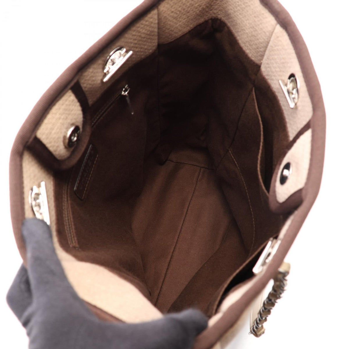 Chanel Deauville · Canvas Tote