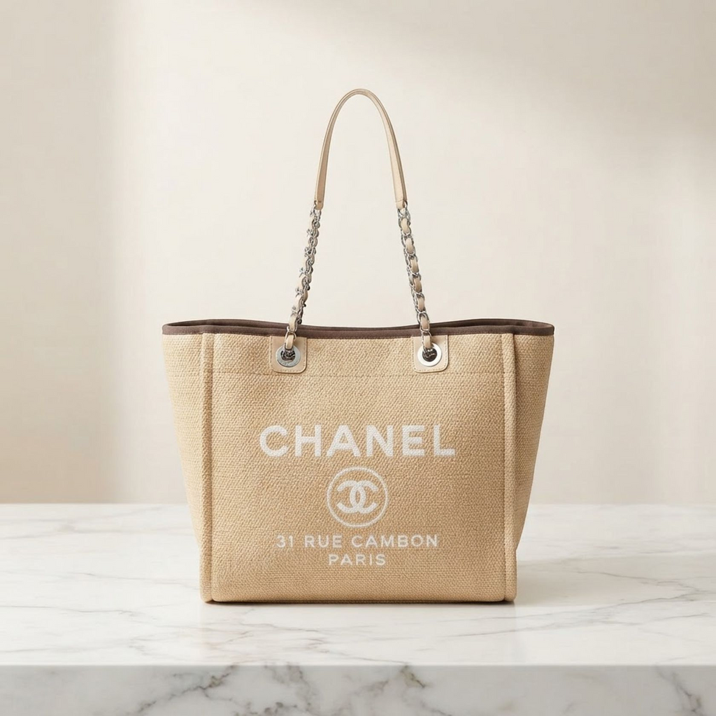 Chanel Deauville · Canvas Tote