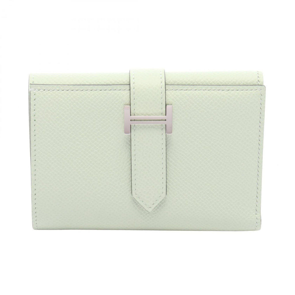 Hermès Bearn Combiné Verso · Vert Fizz Epsom