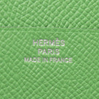 Hermès Bearn Combiné Verso · Vert Fizz Epsom