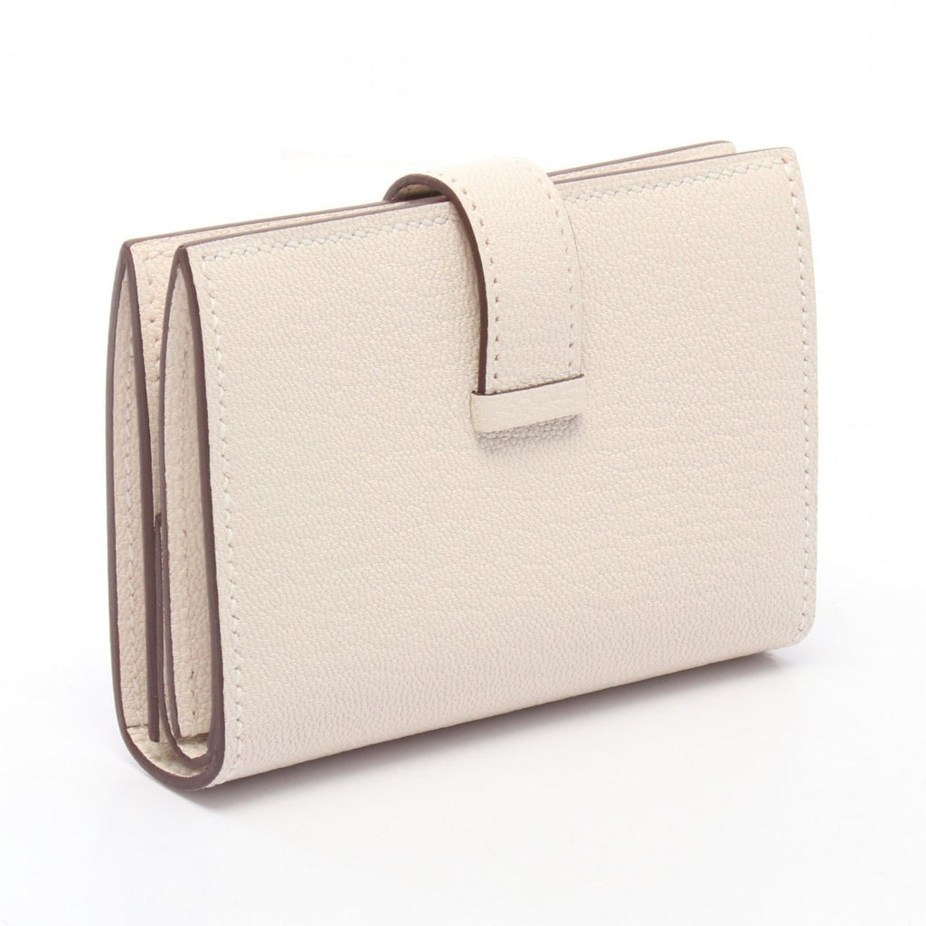 Hermès Bearn Mini · Nata Chèvre Card Case
